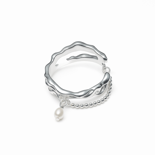 Silver 925 Ring Pearl