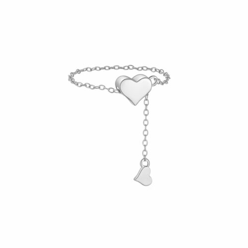 Silver 925 Ring Heart